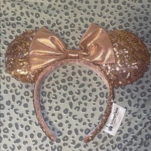 ROSE GOLD MINNIE DISNEY PARKS EARS
